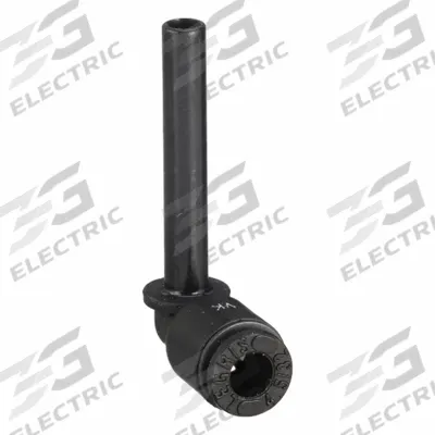 LEGRIS Push-Fit Elbow Fitting: 5/32 in OD x 5/32 in OD Size, Fiberglass-Reinforced Nylon - Nylon & Nickel-Plated Brass Tube Fittings