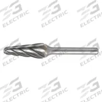 WIDIA Carbide Bur: Ball-Nosed Cone, SL-03, Aluminum Cut, 3/8" x 1 1/16" Head, 1/4" Shank (MPN M40548). Key specifications — Trade Number: SL-03; Brand: WIDIA METAL REMOVAL.