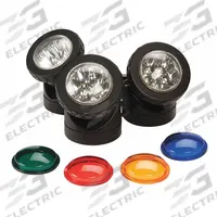 POND BOSS Pond Light: 1.5 W, 12V AC, 10 ft Cord Lg, 3 bulbs (MPN 52369). Key specifications — Lighting Technology: LED; Brand: POND BOSS.