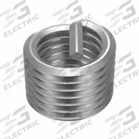 APPROVED VENDOR Helical Insert: Tanged Tang Style, Screw-Locking, M20-2.50 Thread Size, Plain, Plain (MPN 3520-20.00X1.0DSL). Key specifications — Material Grade/Class: 18-8; Thread Direction: Right Hand; STI Tap Size: M20-2.50; Compatible Material: Metal; System of Measurement: Metric; Brand: APPROVED VENDOR; Drill Bit Size: 0.819 in; Tensile Strength: 200,000 psi.