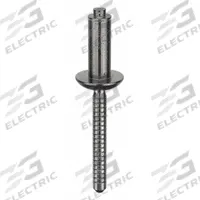 Blind Rivet,2.165 in L,0.25 in dia,PK25: Inch, 2 11/64 in Overall Lg, 41/64 in Body Lg, Dome, 25 PK (MPN MBCP-R8-M7-PKT). Key specifications — Brand: MAGNABULB.