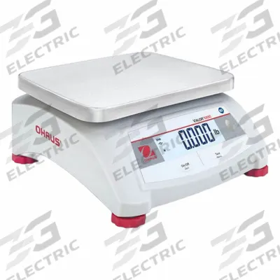 OHAUS Food Scale: 9 5/8 in Weighing Surface Dp, 7 1/2 in Weighing Surface Wd - Food Scales