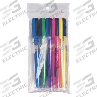 APPROVED VENDOR Reclosable Bag: 2 mil Thick, 6 in Wd, 12 in Lg, Hang Hole Included - Hang-Hole Reclosable Poly Bags
