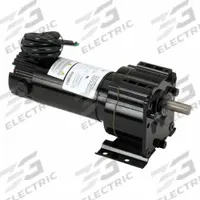 DAYTON DC Gearmotor: Parallel, 12V DC, TENV, 170 RPM, 57 in-lb Max Torque, 4/25 hp Input Horsepower (MPN 1Z833). Key specifications — Motor Type: Permanent Magnet DC; Brand: DAYTON; Full Load Current: 14.5 A.