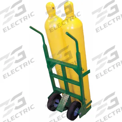 SAFTCART Cylinder Hand Truck: 800 lb, Single, 2 Cylinder - Standard Cylinder Hand Trucks