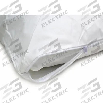 R & R TEXTILE Pillow Protector: King, 37 in Overall Lg, 21 in Overall Wd - Pillow Encasements