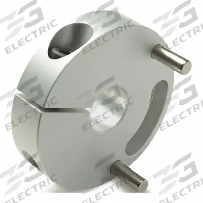 RULAND MANUFACTURING Controlflex Coupling Hub: 1.5° Angular Misalignment, 1.5 mm Axial Motion - Single Insert Hubs for Round Shafts