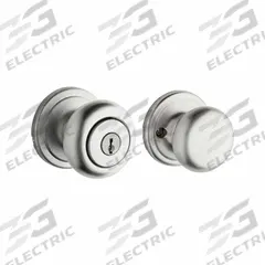 KWIKSET Door Knob Lockset: Classroom Security Knob Locksets, Chrome (MPN 750H-26D-6AL-RCS). Key specifications — Lockset Style: Rose.