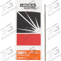LINCOLN ELECTRIC Stick Electrode: Carbon Steel, E6011, 3/32 in x 12 in, 5 lb, Fleetweld 180 (MPN ED030562). Key specifications — Brand: LINCOLN ELECTRIC; Tensile Strength (As Welded): 83 to 86 ksi; Yield Strength (As Welded): 67 to 71 ksi.