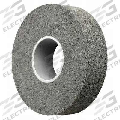 SCOTCH-BRITE Convolute Wheel: 10 in Dia x 2 in W, 5 in Arbor, Silicon Carbide, Fine - Deburring Wheels for Stainless Steel & Nickel Alloys