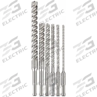 MILWAUKEE Rotary Hammer Drill Set: 1/2 in_1/4 in_3/8 in_3/16 in_5/8 - SDS-Plus Concrete & Masonry Drill Bit Sets