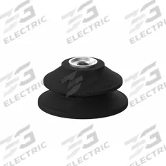 PIAB Vacuum Pad Assembly: Bellows, G3/8 in, 60 mm Pad Dia, Nitrile/PVC, Black, 60A, PAB (MPN S.PAB60NP60.G38M.01). Key specifications — attr1019101: S.PAB60NP60.G38M.01; attr1019103: PIAB; attr1019107: 60A.