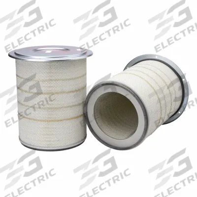FLEETGUARD Air Filter: Round-Oval, Round, Axial Seal, 16 5/16 in Outside Dia - Round/Oval Engine Air Filters