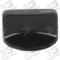 DAVIES Hand Knob: Pointer, Thermoset, 1.5 in Dia, 0.75 in Ht (MPN 1520-X). Key specifications — Brand: DAVIES; Mounting Type: Unthreaded Bushing.
