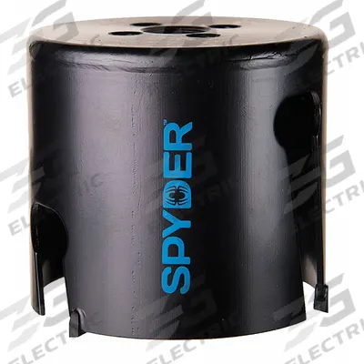 SPYDER Hole Saw: 2 3/4 in Saw Dia., 1 Teeth per Inch, 2 in Max. Cutting Dp - Multi-Material-Cutting Hole Saws without Arbor