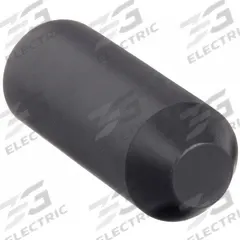 IDEAL Dual Wall End Cap: 5 Pk, 0.55 in I.D. Before Shrinking, 0.18 in I.D. After Shrinking, 5 PK (MPN 46-381). Key specifications — Shrink Tubing Properties: UV Light Resistant; Shrink Ratio: 3:1; Temp. Range: -55° to 110°F; Brand: IDEAL; _Pack Size: 5.