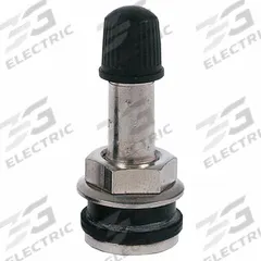 HALTEC Tire Valve: Clamp-In Valve, Clamp-In, 180° Valve Stem Angle, L-Shape, Std Bore Valve Size (MPN TV-416). Key specifications — Valve Type: Clamp-In; Thread Size: 0.305-32; Valve Shape: L-Shape; Color: Silver; Product Type: Clamp-In Valve; Compatible Vehicle Type: Cars; Material: Metal; Brand: HALTEC.
