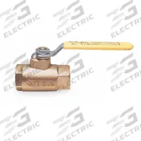 APOLLO Manual Two-Way Ball Valve: 2 1/2 in, Bronze, Straight, FNPT x FNPT, Full Port Ball Port (MPN 8010901). Key specifications — Brand: APOLLO; Handle: Lever.