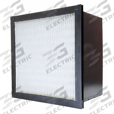 GRAINGER Minipleat Air Filter: 20 in x 24 in x 6 in, Synthetic, Plastic, Single Header - MERV 14 Minipleat Air Filters