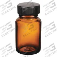 KIMBLE Packaging Bottle: 30 mL, Closure Material: Phenolic – Closure Liner Material: LDPE/PTFE Cap (MPN 5220128V-26). Key specifications — attr1370671: KIMBLE; attr1370712: No; attr1370699: None; attr1370703: Amber; attr1370700: 28-400 mm.