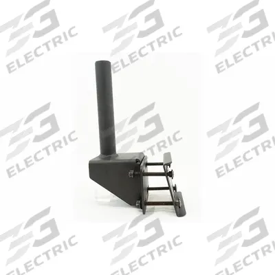 GAMBER-JOHNSON Device Mount: Device Mount, Forklifts, Overhead Guard Leg, Black - Vehicle Mount Accessories