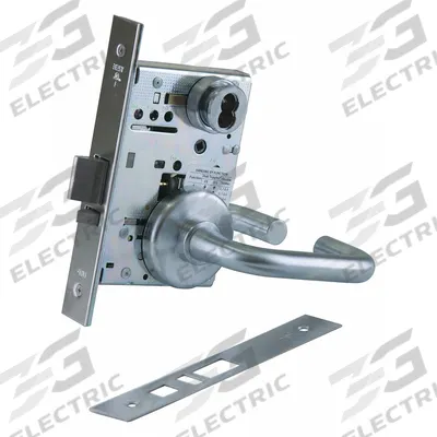 BEST Door Lockset: Classroom Lever Locksets, Chrome, ADA Compliant