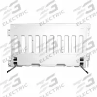 TRAFFIX DEVICES/VIZCON Pedestian Wall: ADA Wall, 38 in Ht, 72 in Lg, White, Interlocking, MASH (MPN 57000-AW). Key specifications — Brand: TRAFFIX DEVICES/VIZCON; Portability: Stationary; Material: Polyethylene; Includes: Legs; Connecting Option: Interlocking; ADA Compliance: Yes.