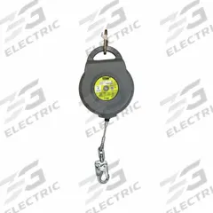 MILLER BY PIP Self-Retracting Lifeline: Steel Swivel Snap Hook Anchor, Harness Steel Carabiner (MPN MTS-OGC1-02/30FT). Key specifications — Brand: MILLER BY PIP; ANSI SRL Class (2021): Class 1; RFID Equipped: Yes; Lifeline Material: Polyester; Series: Titan(TM); Sealed: No; Anchorage End Connection Type: Swivel Snap Hook; Anchoring Location: Overhead Only.