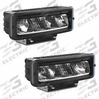 J.W. SPEAKER Headlight: Headlight, LED, Non-Heated, High Beam/Low Beam, Surface Mount, Pedestal (MPN 9800). Key specifications — Heated: Non-Heated; Lighting Technology: LED; Beam Type: High Beam; Electrical Connection: Wire Leads; Mount Type: Pedestal; Brand: J.W. SPEAKER; Mount Style: Surface.