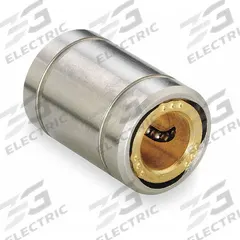 THOMSON Linear Ball Bearing: 1/4 in Inside Dia, 13 lbf Dynamic Load Capacity, No Wipers (MPN INST4812SS). Key specifications — Material: Stainless Steel; Included Wiper Seals: No Wipers.