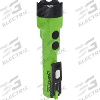 NIGHTSTICK General Purpose Handheld Flashlight: 350 lm, 6 hr Run Time at Max. Brightness, Green, ABS (MPN NSP-2424GMX). Key specifications — Brand: NIGHTSTICK; Battery Requirements - Broad: Includes 3 AA.