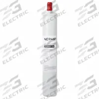 NEPHROS Quick-Connect Water Filter: 0.005 micron, 1.5 gpm, 9,000 gal, 17 in Overall Ht (MPN 70-30000-C60). Key specifications — Filter Media: Hollow Fiber; Reduces: Ultrafilter; Brand: NEPHROS.