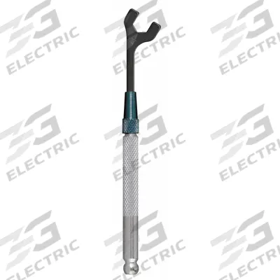 MOODY TOOL Open End Wrench: Alloy Steel, Black Oxide, 1/4 in Head Size, 3 in Overall Lg - SAE, Single End, Open End Wrenches with Interchangeable Handle