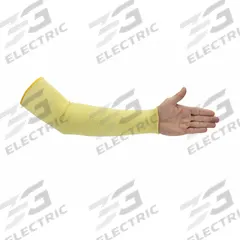 PIP GLOBAL SAFETY Knit Sleeve: Cut Level A3, 18 in Lg, Universal, Kevlar®/Polyester, 13 ga Thick (MPN KVS-2-18-N). Key specifications — attr1236399: Yellow; attr1236392: PIP GLOBAL SAFETY.