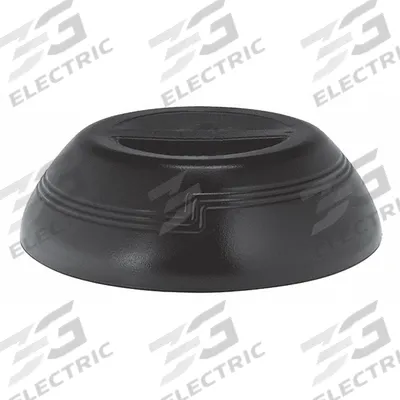 CAMBRO Insulated Dome: Black, 10 in Dia, NSF Certified - Insulated Domes
