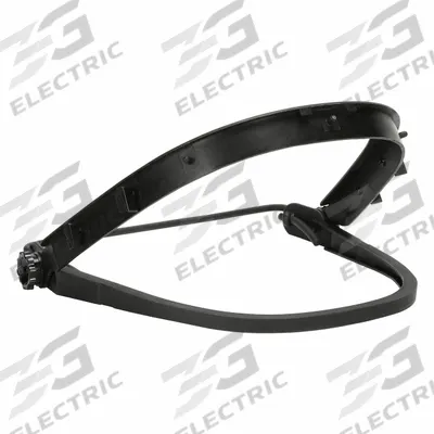 PIP Face Shield Bracket: Slotted Attachment Type, Plastic - PIP Hard Hat Adapters for Face Shields
