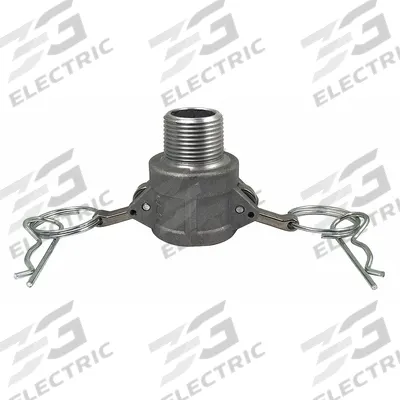 APPROVED VENDOR Cam and Groove Coupling: 3/4 in Coupling Size, 3/4 in Hose Fitting Size - Type B Aluminum Cam & Groove Fittings