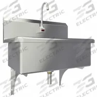 SANI-LAV Scrub Sink: 1 Stations, 13 1/2 in Bowl Dp, 28 in Bowl Lg, 16 1/2 in Bowl Wd, 1 Faucet Holes (MPN 532A-0.5). Key specifications — Includes Side Splash: Side Splash Not Included; Series: Scrub Sinks; Brand: SANI-LAV; Power Source: AC Powered.