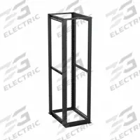 PANDUIT 4-Post Rack: 45 Rack Units, Free-Standing Mount, 84 in x 23 1/4 in x 30 in, Steel (MPN R4PCN). Key specifications — Brand: PANDUIT; Includes: Tube of Anti-Oxidizing Paste; Material: Steel; Features_Broad: 4-Post; With Cage Nuts.