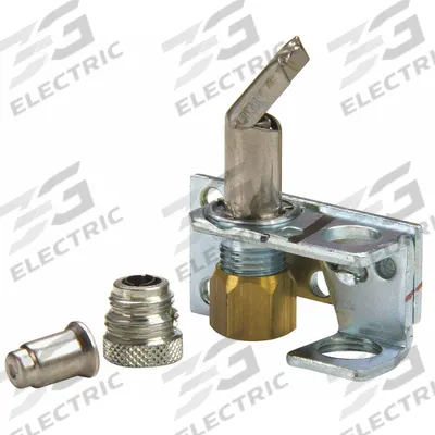 Robertshaw Pilot Assembly: Universal, LP/Natural Gas, 25° Left - Universal Pilot Light Assemblies