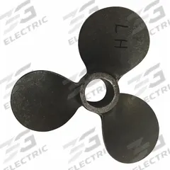 Propeller: 7 in Blade Dia, Left Hand, 3 Blades, Stainless Steel, Machine Pitch (MPN 550191c). Key specifications — Propeller Material: Stainless Steel; Brand: APPROVED VENDOR.