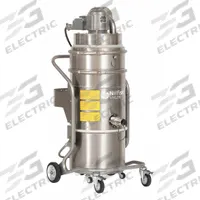 NILFISK Industrial Vacuum: Wet, HEPA Rated, 9 7/8 gal Tank Size, Stainless Steel, 1 1/2 in Hose Dia (MPN M80292). Key specifications — Tank Material: Stainless Steel; Standards: CSA-Certified For Class I, Group D and Class II, Groups E, F & G Environments; Brand: NILFISK.