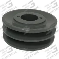 APPROVED VENDOR V-Belt Sheave: 2BK50H, 2 Groove, 4.75 in OD, Bushed Bore, H/QT, Cast Iron. Key specifications — Pulley Industry Number: 2BK50H.
