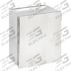 WIEGMANN Enclosure: 316 Stainless Steel, 12 in x 10 in x 6 in, NEMA 12/13/4/4X, Solid Cover, Hinged (MPN BN4121006CHSSA). Key specifications — Brand: WIEGMANN; Closure Method: Clamps; Enclosure Material: 316 Stainless Steel; Knockouts: Not Included.
