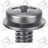 SEMS Screw: Internal Tooth, #6-32 Thread Size, 1 1/2 in Lg, Stainless Steel, Passivated, Pan, 5 PK (MPN 1-PPI-6C-150). Key specifications — Drive Size: #2.