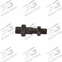 B-TEK Threaded Adapter: Threaded Adapter, 2 1/2 in Overall Lg, 5/8 in Overall Wd, 5/8 in Overall Dia (MPN 985-0084). Key specifications — attr1418884: (2) Jam Nuts; attr1426222: 1/2"-20; attr1426223: 1/2"-20; attr1418877: B-TEK; attr1418890: Threaded Adapter.