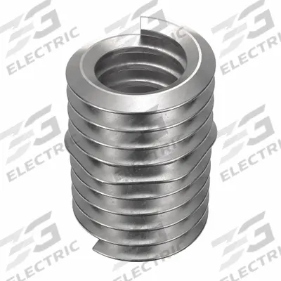HELI-COIL Helical Insert: Tangless Tang Style, Screw-Locking, #8-32 Thread Size, Plain - Screw-Locking Tangless Helical Inserts