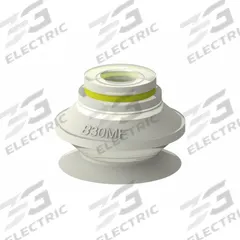 PIAB Vacuum Pad: w/o Adapter, 22.1 mm Pad Dia, Thermoplastic Elastomer, 81A, White, 7.87 mm Pad Ht (MPN B50MF.40). Key specifications — attr1019168: 81A; attr1019165: B50MF.40; attr1019167: PIAB; attr1019180: White.