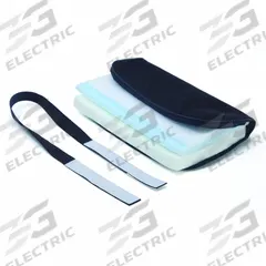 THE COMFORTMAKERS Backrest: Memory Foam, Black, 12 1/2 in Overall Lg, 2 1/2 in Overall Wd, 92061. Key specifications — Manufacturer Part Number: 92061; Features: Lumbar Support; Material: Memory Foam; Product Type: Back Support; Brand: THE COMFORTMAKERS.