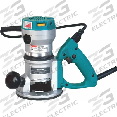 MAKITA Router: Mid-Size, Fixed Base, 2.25 hp, Variable Speed, 24,000 RPM - Mid-Size Corded Routers